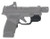 Crimson Trace 0101830 LG-Laserguard Hellcat  Black Red Laser (RE0ZP)