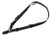Magpul MAG518-BLK MS4 Sling GEN2 made of Black Nylon Webbing with 1.25" W, Adjustable One-Two Point Design & 2 QD Push Button Swivels for AR Platforms                                                   (JFC6M)