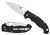 Spyderco C95GP2 Manix 2  XL 3.85" Folding Plain Satin CPM S30V SS Blade/Black Textured G10 Handle Includes Pocket Clip                                                                                   (KT7F5)
