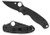 Spyderco C223GPBK Para 3  2.95" Folding Clip Point Plain Black DLC CPM S45VN SS Blade/Black G10 Handle Includes Pocket Clip                                                                              (LMBTT)