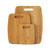 3-Piece Bamboo Cutting Board Set (ZJFRV)