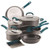 Create Delicious 11-Piece Hard Anodized Nonstick Cookware Set (CR988)