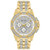 Octava Collection Crystal Gold-Tone Watch (4218V)