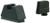 AmeriGlo GL506 Optic Compatible Sight Set for Glock  3XL Tall Serrated Front Sight-Black Rear Sight (6RQCY)