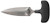 Cold Steel CS-12DBST Safe Maker I 4.50" Fixed Spear Point Plain Stone Washed AUS-8A SS Blade/ Black Kray-Ex Handle Includes Sheath                                                                       (RB5A6)