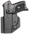 Mission First Tactical HRULC9AIWBABL Appendix Holster IWB/OWB Black Polymer Belt Clip Fits Ruger EC9/EC9s/LC9/LC9s Ambidextrous                                                                          (ITWAK)