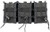 High Speed Gear 45TA00BK TACO Shingle Mag Pouch Triple Black Nylon MOLLE Compatible w/ Rifle (2P99N)