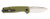 S.O.G SOGTM1004BX Terminus SJ 2.90" Folding Clip Point Plain Stonewashed Cryo D2 Steel Blade/OD Green Textured G10 Handle Includes Belt Clip                                                             (1M7LR)