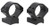 Talley 930765 Winchester XPR Scope Mount/Ring Combo Black 1" Low 0 MOA                                                                                                                                   (FEOBJ)