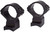 Talley 75X734 Howa 1500 Scope Mount/Ring Combo Black Anodized 30mm High Extended 0 MOA (FUE3L)