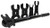 Wheeler 1196191 F.A.T. Wrench Set Black Steel                                                                                                                                                            (2ZZGP)