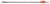 Axe Crossbows AX10001 AX405  Black/Red/White 17.50" 6 Pack                                                                                                                                               (D13AV)