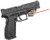 Crimson Trace 0136101N CMR-201 CTAN Universal Laser Sight Rail Master Coyote Tan Red Laser Pistol/Shotgun/Rifle (H6Y29)