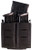 High Speed Gear 41PT02BK TACO Duty Double Pistol Mag, Black Nylon with MOLLE Exterior, Fits MOLLE & 2" Belt                                                                                              (ERRX3)