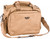 Rukx Gear ATICTRBT Tactical Range Bag  Water Resistant Tan 600D Polyester with Hidden Handgun Pocket, Mag & Ammo Storage, Non-Rust Zippers & Carry Handle 16" x 7.50" x 10.50" Interior Dimensions       (92Z3P)
