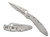 Spyderco C07PS Police  4.13" Folding Plain Satin VG-10 SS Blade/Satin Stainless Steel Handle Includes Pocket Clip                                                                                        (C8P5Z)