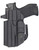 C&G Holsters 1214100 Covert  IWB Black Kydex Belt Clip Fits Walther PDP 4" Right Hand                                                                                                                    (1P22I)