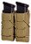 High Speed Gear 24PT02CB TACO Gen 2 Double Pistol Coyote Brown Nylon MOLLE Compatible w/ Pistol                                                                                                          (RTZDY)