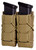 High Speed Gear 24PT02CB TACO Gen 2 Double Pistol Coyote Brown Nylon MOLLE Compatible w/ Pistol                                                                                                          (RTZDY)