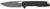 Real Avid AVRAV7 RAV-7  EDC 3.25" Folding Drop Point Plain Titanium 8Cr13MoV SS Blade, Black Textured G10 Handle, Clamshell Pkg                                                                          (7BKRN)