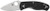 Spyderco C136PBK Persistence Lightweight 2.75" Folding Plain Satin 8Cr13MoV SS Blade, Black Bi-Directional Texturing FRN Handle                                                                          (C3P55)