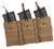Tacshield T3508CY Speed Load Triple Rifle Triple Coyote 1000D Nylon                                                                                                                                      (7R3TK)