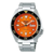 Seiko 5 Sport, Men's, Ss, Automatic , Orange Dial, Ss Bracelet (I5MNG)