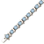 Blue Topaz Bracelet (1PXOW)