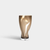 Squeeze Vase Smokey Brown Small (G1D1N)