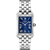 Seiko Essentials Ss Quartz Blue Dial, Retangle Case, Roman Numerals, Ss Bracelet (9TAFL)