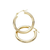 Gold Hoop Earrings (OIS5R)