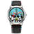 Unisex Mickey Leather Strap Watch (RUKLS)