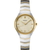 Seiko Essentials Tt Quartz Champagne Dial, Gold/Silver Bracelet, Textured Dial (VUCB8)