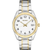 Seiko Mens Essential Tt White Dial, Numbers For Markers, Day, Ss/Gold Bracelet (L9F3G)