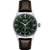 Seiko Presage Cocktail Time Ss Automatic Dark Green Dial, Chrono Accent, Brown Leather Strap (MGLSV)