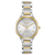 Ladies' Classic Eco-Drive Stainless Steel Bracelet Watch, Silver-White Dial (2DKCR)
