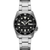 Seiko 5 Sports Ss Automatic Black Dial, Medium Size, Black Bezel, Ss Bracelet (NAX0Q)