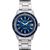 Seiko Men's Presage Style '60S Collection, Blue Dial And Bezel, Ss Bracelet (UBMC5)