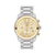Movado Bold Verso Gents. Two Tone/Ss & Yellow Gold Case & Bracelet. Yellow Gold Chrono Dial. (0MOLP)
