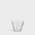 Reed Vase/Bowl Clear Low (EPQTF)
