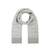 Metallic Signature C Scarf Chalk (XT8UV)
