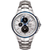Seiko Seiko Coutura, Ss, Silver Chronograph Dial, Blue Edged Bezel (E0Q1O)