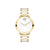 Movado Bold Evolution 2.0 Ladies. Ip Light Gold Steel Case. Ip Light Gold & White Ceramic Bracelet. (Y99S0)