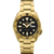 Seiko 5 Sports Sgp Automatic Black Dial, All Gold Bezel And Bracelet (70T01)