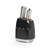 6Pc Knife Block Set Black (QLV48)