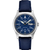 Seiko 5 Sport Ss Blue Dial, Field Contemporary Style, Dark Blue Fabric Strap (O7C37)