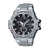 Mens G-Steel Mobile Link Silver-Tone Watch Black Dial (1BBOK)