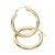 Gold Hoop Earrings (YGA1G)