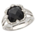 Onyx And Diamond Ring (GTCZR)