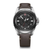 Journey 1884 43Mm, Silver Stainless Steel Case, Black Aluminium Bezel And Dial, Brown Leather Strap (FPK1K)